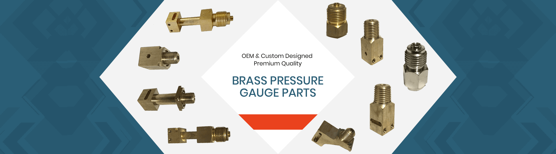 brass pressure gauge parts supplier
